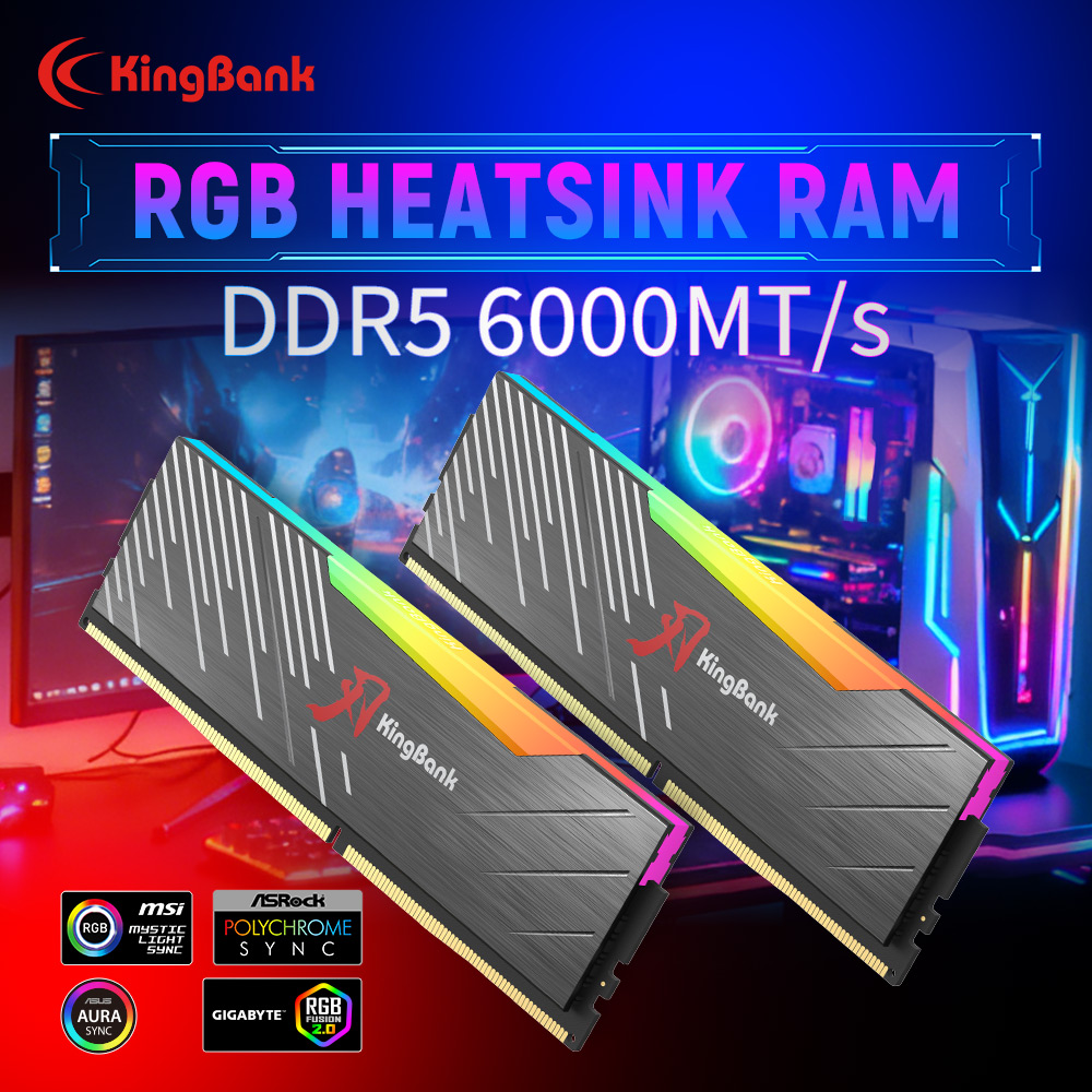 Ddr5 32Gb - KingBank KRRB DDR5 RGB Serie SoarBlade