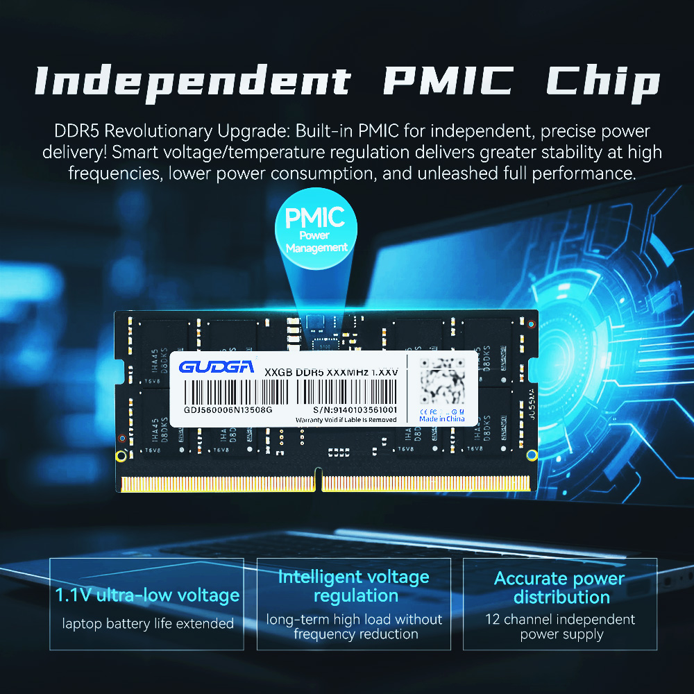 RAM DDR5 GUDGA 8GB 16GB 32GB M - Ddr5 32Gb recensione e prezzo