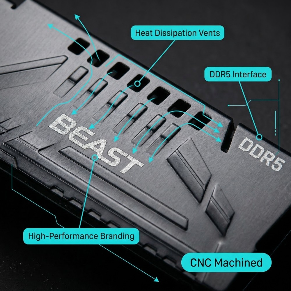 TISHRIC 10 Pezzi Dissipatore d - Ddr5 Ram recensione e prezzo