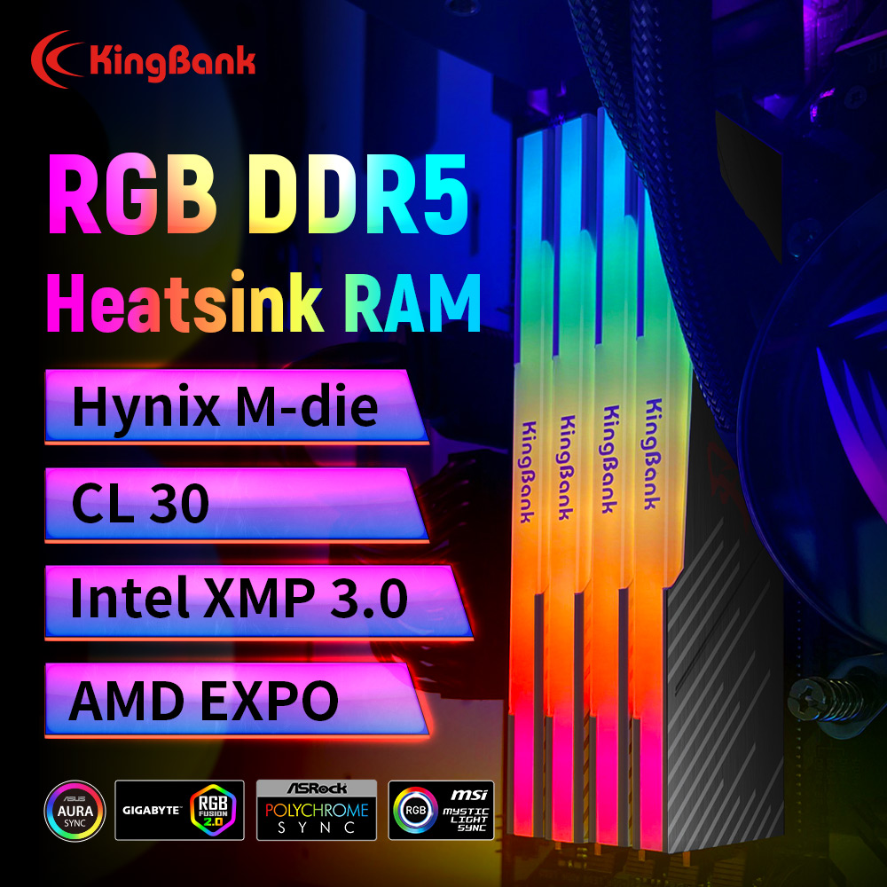 KingBank KRRB DDR5 RGB Serie S - Ddr5 32Gb recensione e prezzo