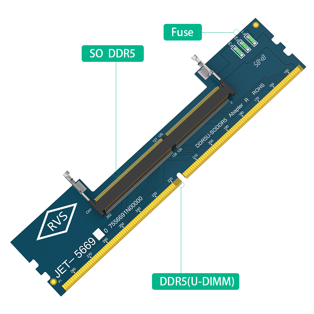 2 Pezzi Adattatore da RAM DDR5 - Ddr5 Laptop Ram recensione e prezzo